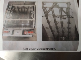 Lift system for meat transport